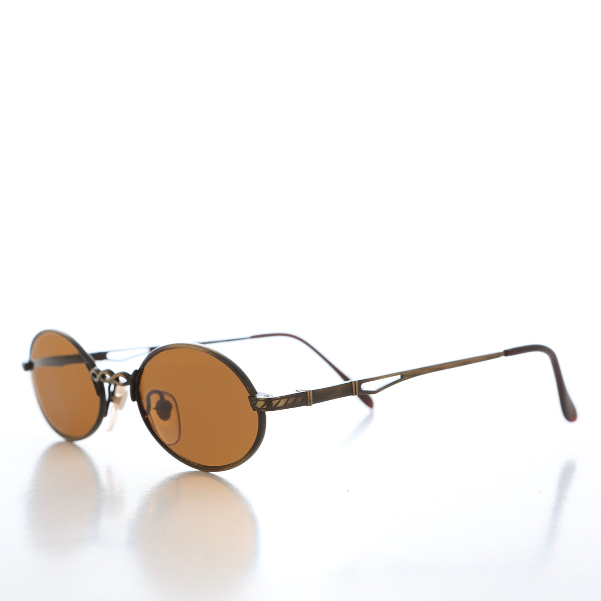 90s Fancy Oval Sunglasses