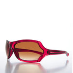 Load image into Gallery viewer, 90s Mod Curved Wrap Sleek Sunglasses
