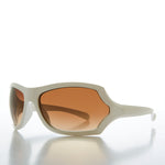 Load image into Gallery viewer, 90s Mod Curved Wrap Sleek Sunglasses
