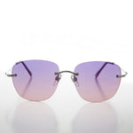 Load image into Gallery viewer, Rimless Ocean Colored Lens Women&#39;s Sunglass - Fancy
