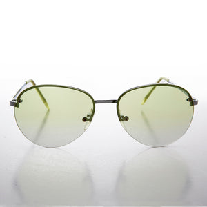 Chic Gradient Color Tinted Lens 90s Sunglass - Flow