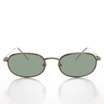 Load image into Gallery viewer, Oval Alloy Vintage Sunglasses
