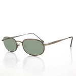 Load image into Gallery viewer, Oval Alloy Vintage Sunglasses
