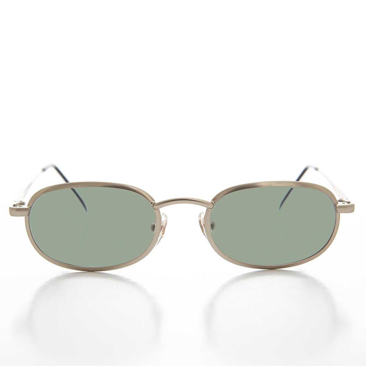 Oval Alloy Vintage Sunglasses