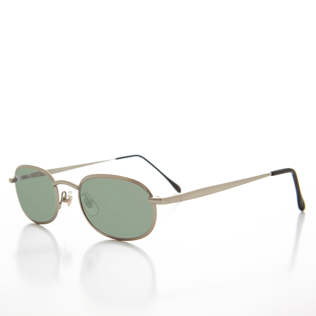 Oval Alloy Vintage Sunglasses