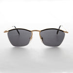 Load image into Gallery viewer, 90s Gold Delicate Vintage Sunglass 
