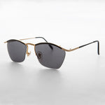 Load image into Gallery viewer, 90s Gold Delicate Vintage Sunglass 
