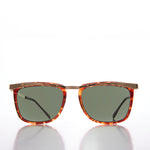 Load image into Gallery viewer, 90s Unique Gold Brow Squared Sunglass
