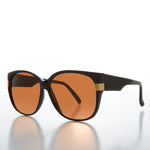 Load image into Gallery viewer, Women&#39;s Large Vintage Sunglass With Copper Lens - Frieda
