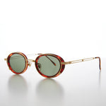 Load image into Gallery viewer, Cyber Goth Oval Vintage Sunglass
