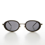 Load image into Gallery viewer, Cyber Goth Oval Vintage Sunglass
