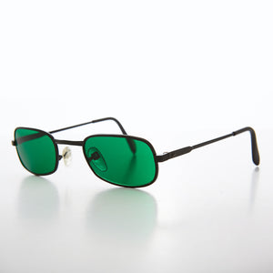 green lens sunglasses