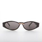 Load image into Gallery viewer, Sleek 90s Vintage Sunglass with Gold Detail 
