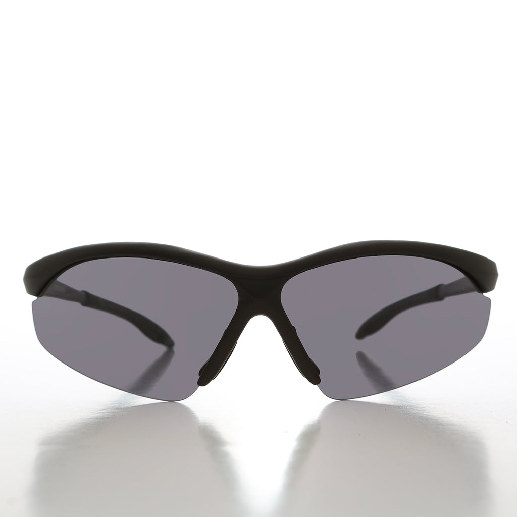 Black Wrap Around 90s Vintage Sunglasses