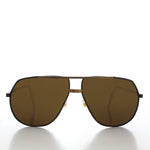 Load image into Gallery viewer, Large Square 80s Aviator Sunglasses 
