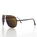 Load image into Gallery viewer, Large Square 80s Aviator Sunglasses 
