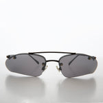 Load image into Gallery viewer, Wrap Around Architectural y2k Sunglasses
