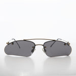 Load image into Gallery viewer, Wrap Around Architectural y2k Sunglasses

