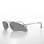 Load image into Gallery viewer, Wrap Around Architectural y2k Sunglasses

