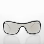 Load image into Gallery viewer, Y2K Shield Wrap Around Sunglass
