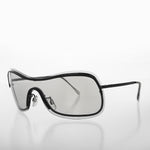 Load image into Gallery viewer, Y2K Shield Wrap Around Sunglass
