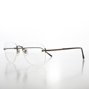 Rimless Bifocal Readers 