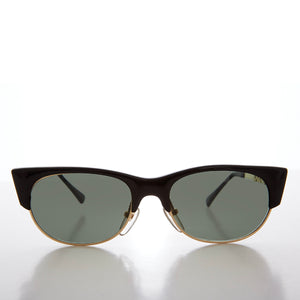 Updated 90s Half Frame Sunglasses