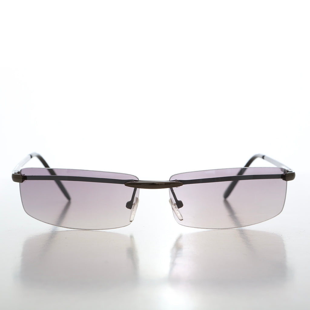 Curved Micro Vintage Sunglasses