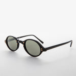 Load image into Gallery viewer, Small Oval Vintage Sunglass with Gold Studs
