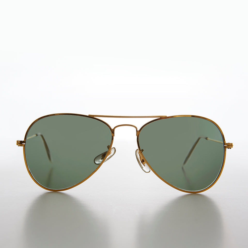 gold aviator sunglasses