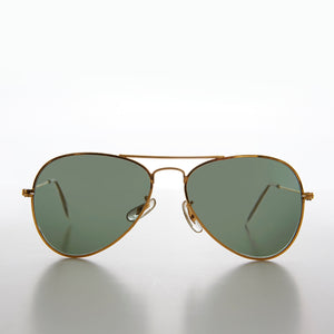 gold aviator sunglasses