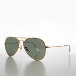 Load image into Gallery viewer, gold aviator sunglasses
