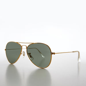 gold aviator sunglasses