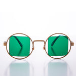 Load image into Gallery viewer, Hippy Colored Square Lens Vintage Sunglass

