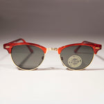 Load image into Gallery viewer, Colorful Brow Line Half Frame Women's Vintage Sunglass
