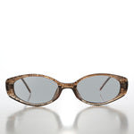 Load image into Gallery viewer, 90s Oval Sunglasses with Light Tinted Lenses
