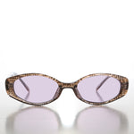 Load image into Gallery viewer, oval colored lens sunglasses
