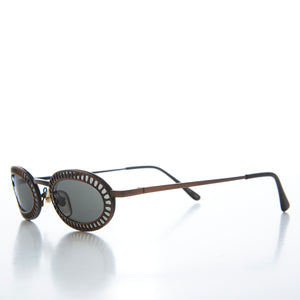 oval metal sunglasses