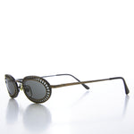 Load image into Gallery viewer, Unique Industrial Steampunk Oval Sunglasses 
