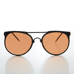 round aviator sunglasses