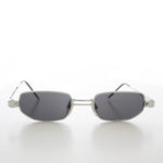 Load image into Gallery viewer, Small Rectangle Metal Punk Vintage Sunglasses
