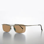 Load image into Gallery viewer, Rimless Y2k Sleek Rectangle Vintage Sunglasses
