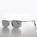 Load image into Gallery viewer, Rimless Y2k Sleek Rectangle Vintage Sunglasses - Hyland
