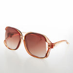 Load image into Gallery viewer, Oversized Square Clear Frame Vintage Sunglasses
