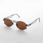 Load image into Gallery viewer, Sporty Oval Steampunk Optical Quality Vintage Sunglass
