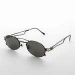 Load image into Gallery viewer, Sporty Oval Steampunk Optical Quality Vintage Sunglass
