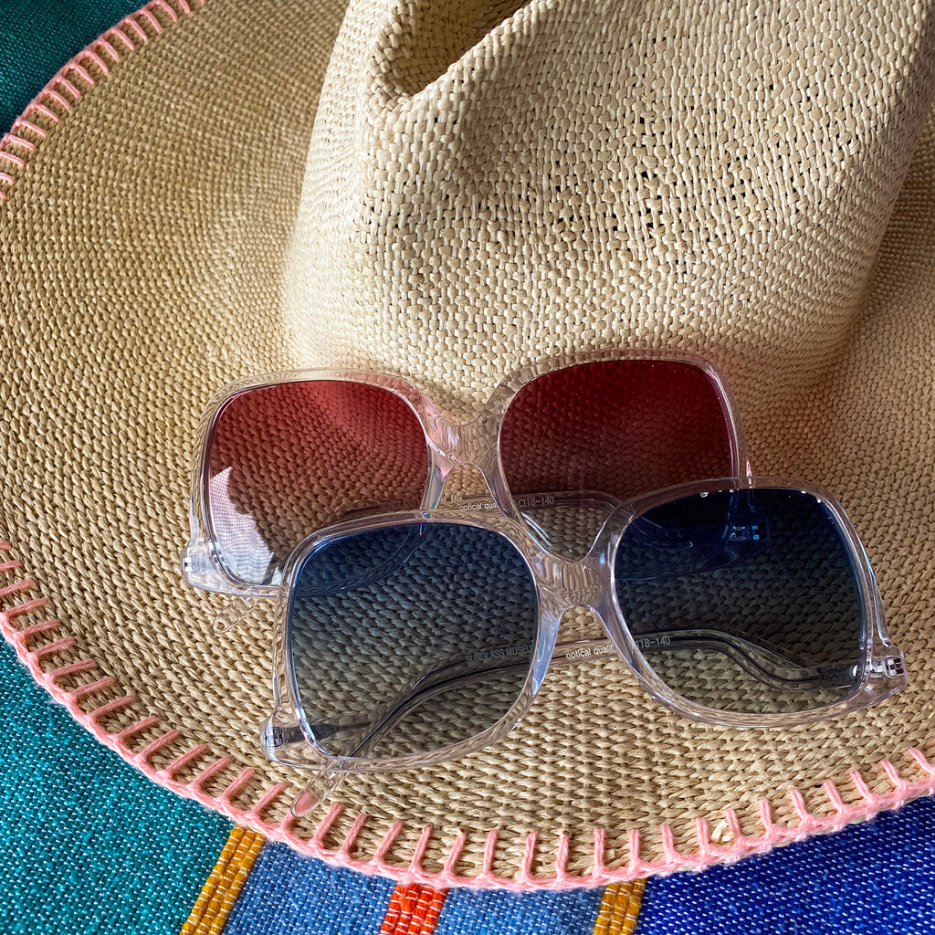 oversized square women's sunglasses