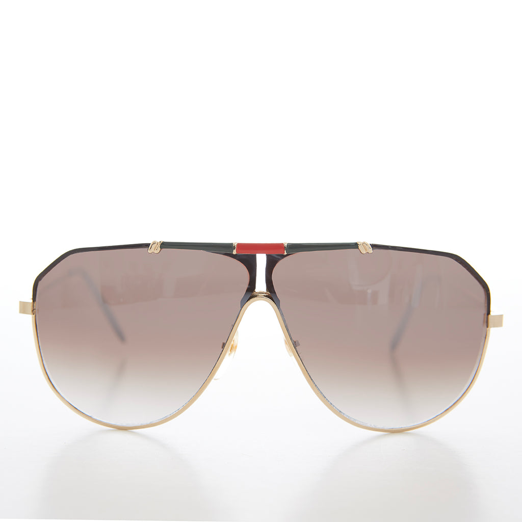 aviator gold sunglasses