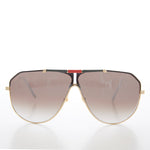 Load image into Gallery viewer, Gold 80s Unisex Vintage Pilot Sunglasses - Irvine
