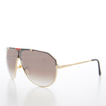 Load image into Gallery viewer, Gold 80s Unisex Vintage Pilot Sunglasses - Irvine

